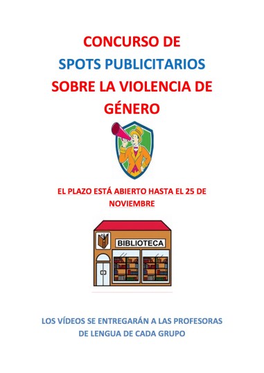 CONCURSO SPOT PUBLICITARIO